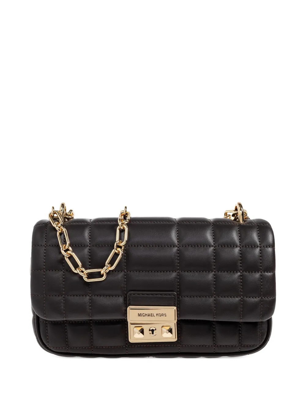 Michael Michael Kors quilted chain shoulder bag - ブラウン Michael Michael Kors quilted chain shoulder bag - ブラウン