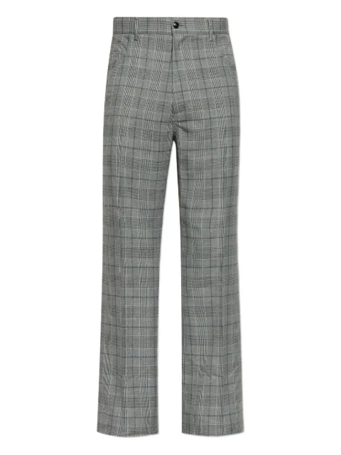 AMIRI checked flared trousers