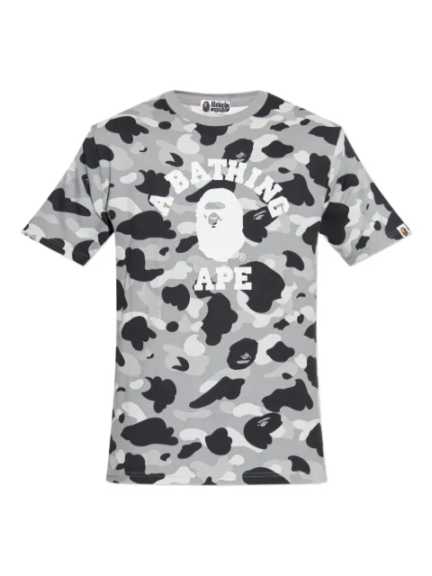 A BATHING APE® Ape Head camo-print T-shirt