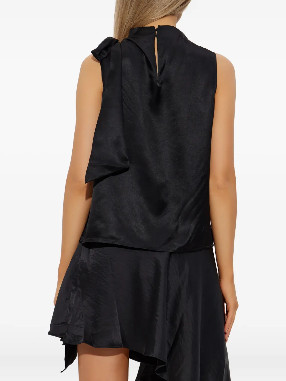 AllSaints Herela blouse Zwart