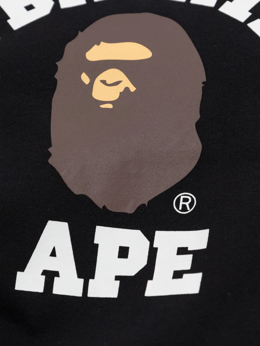 A Bathing Ape Ape Head T-shirt In Black