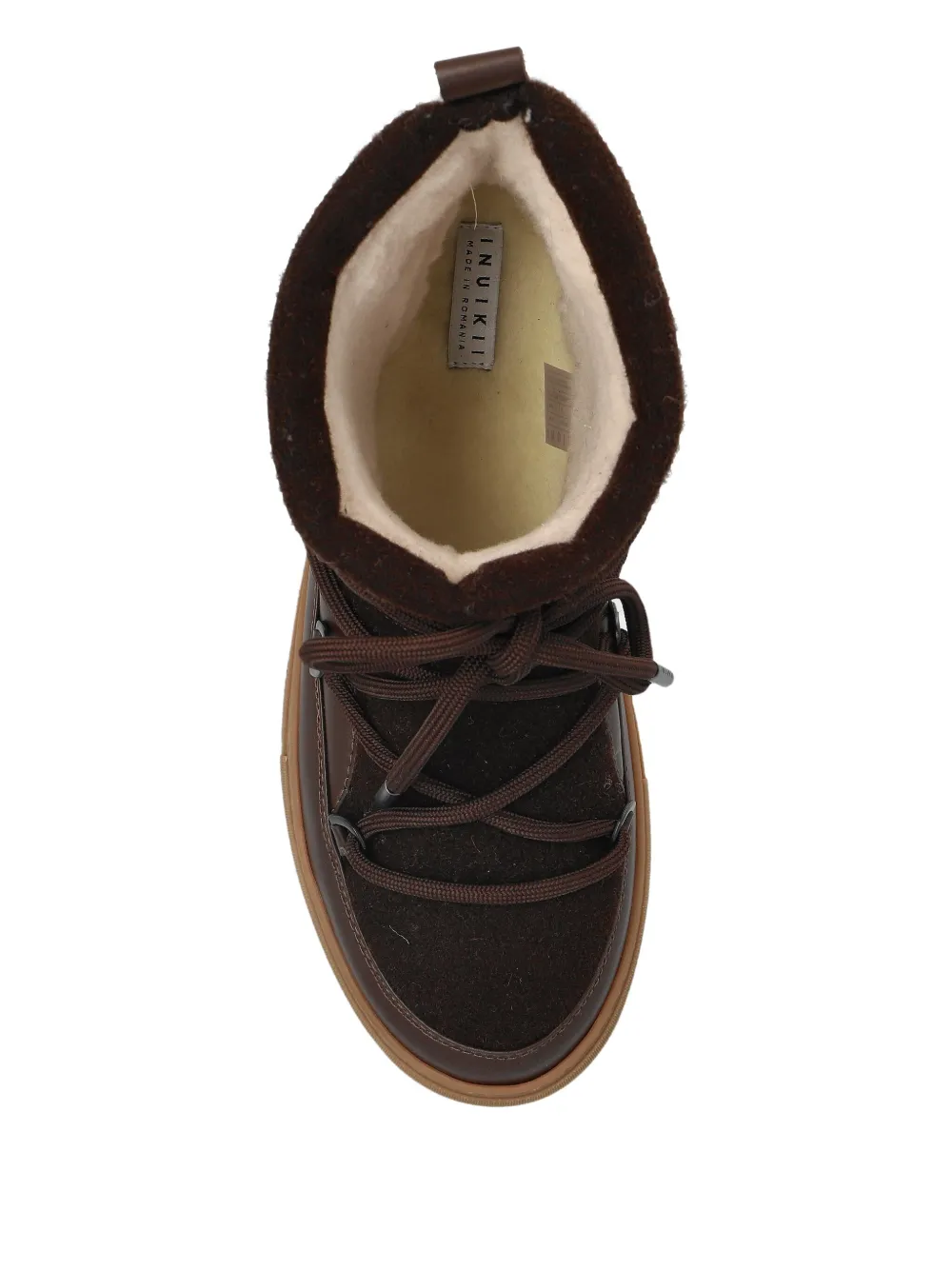 Inuikii Lace-up Boots In Brown
