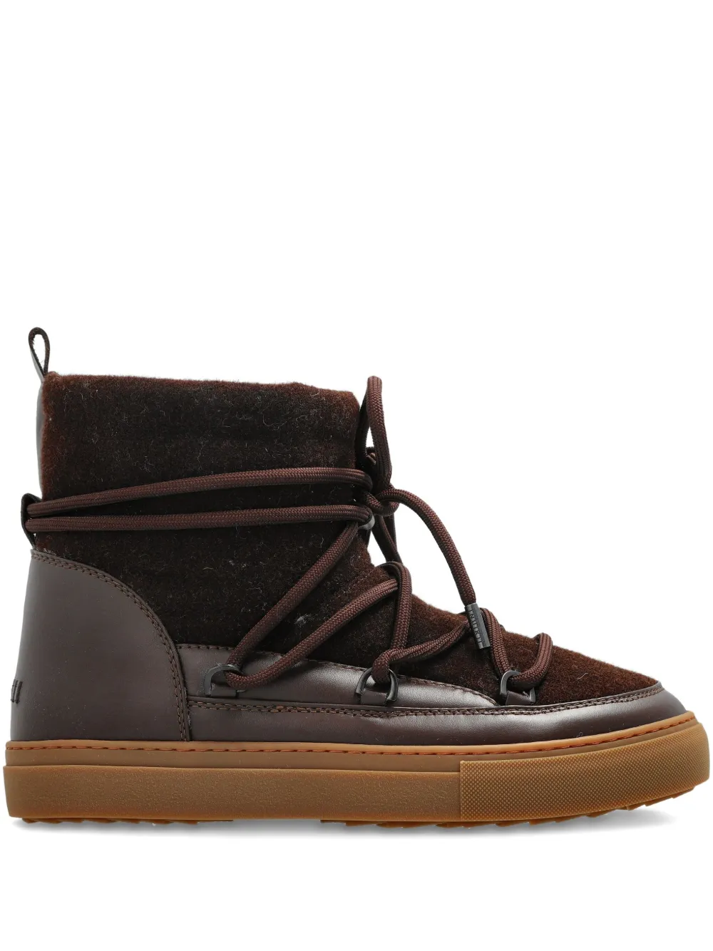 Inuikii Lace-up Boots In Brown