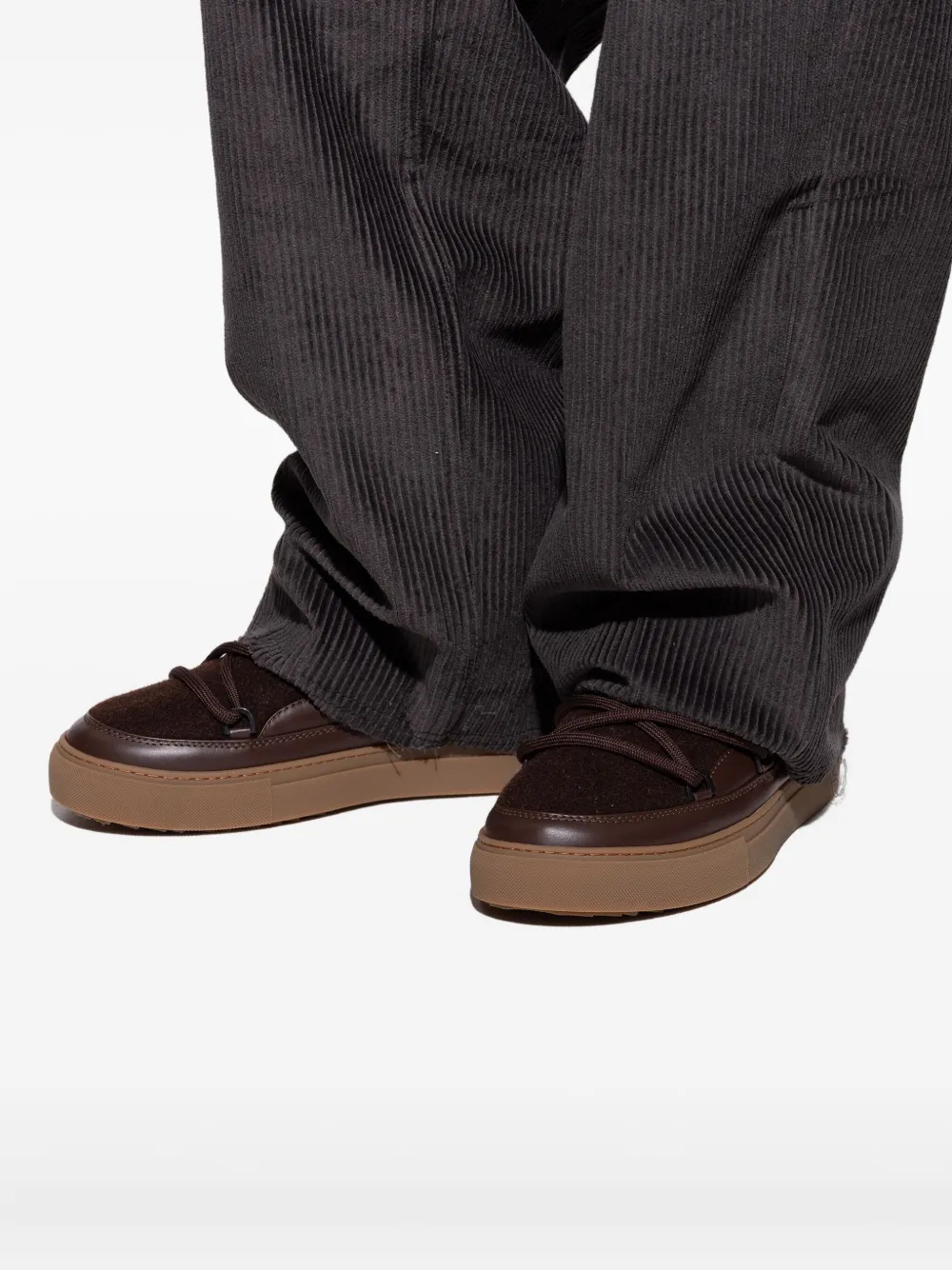 Inuikii Lace-up Boots In Brown