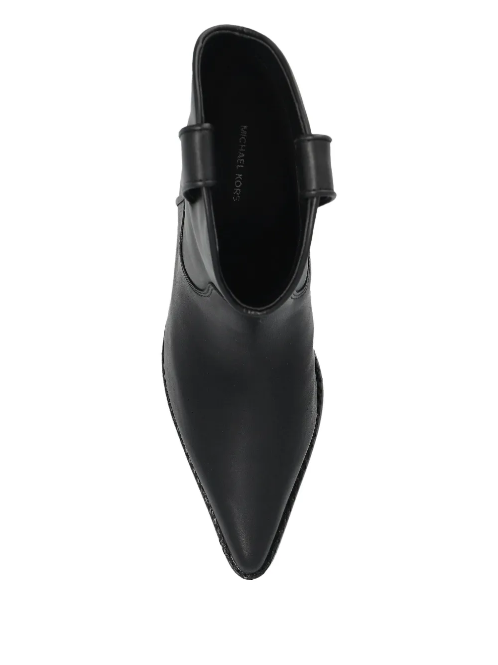 Michael Kors 40mm pointed-toe leather boots Black