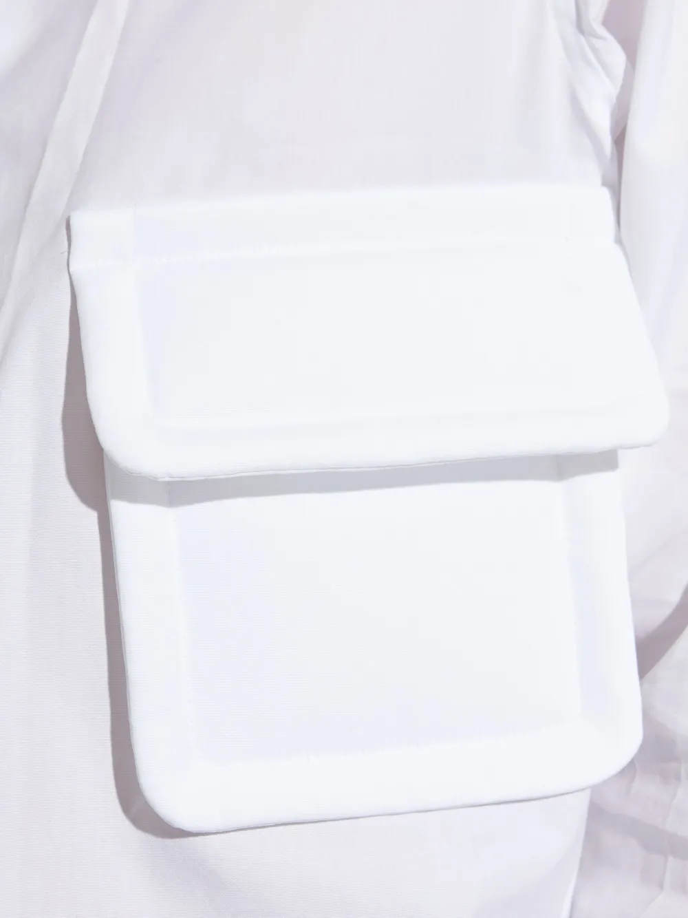 Comme Des Garçons Comme Des Garçons T-shirt met dubbele zak Wit