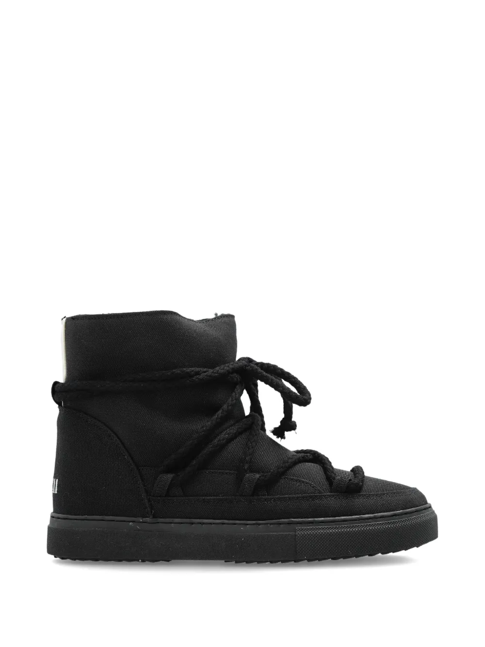 Inuikii Rope-lace High-top Pumps In Black
