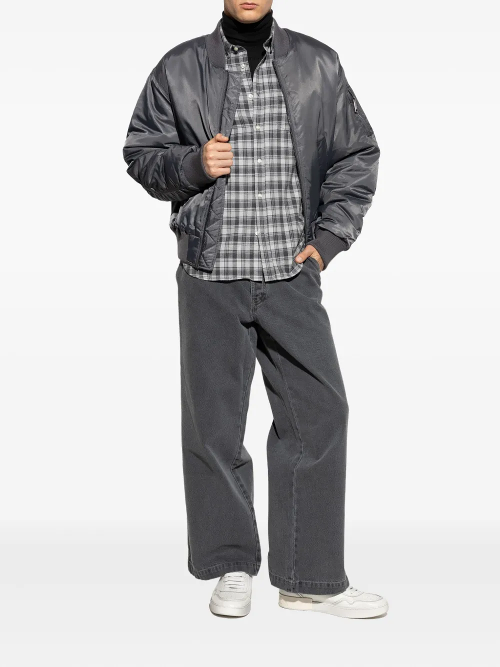 Officine Generale cotton jeans - Zwart
