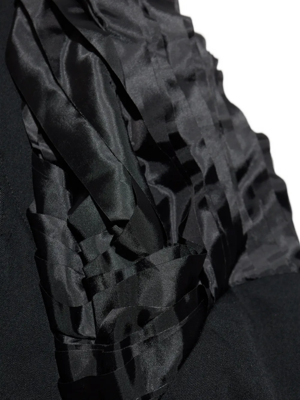 Comme Des Garçons Long-sleeved Suit Jacket In Black