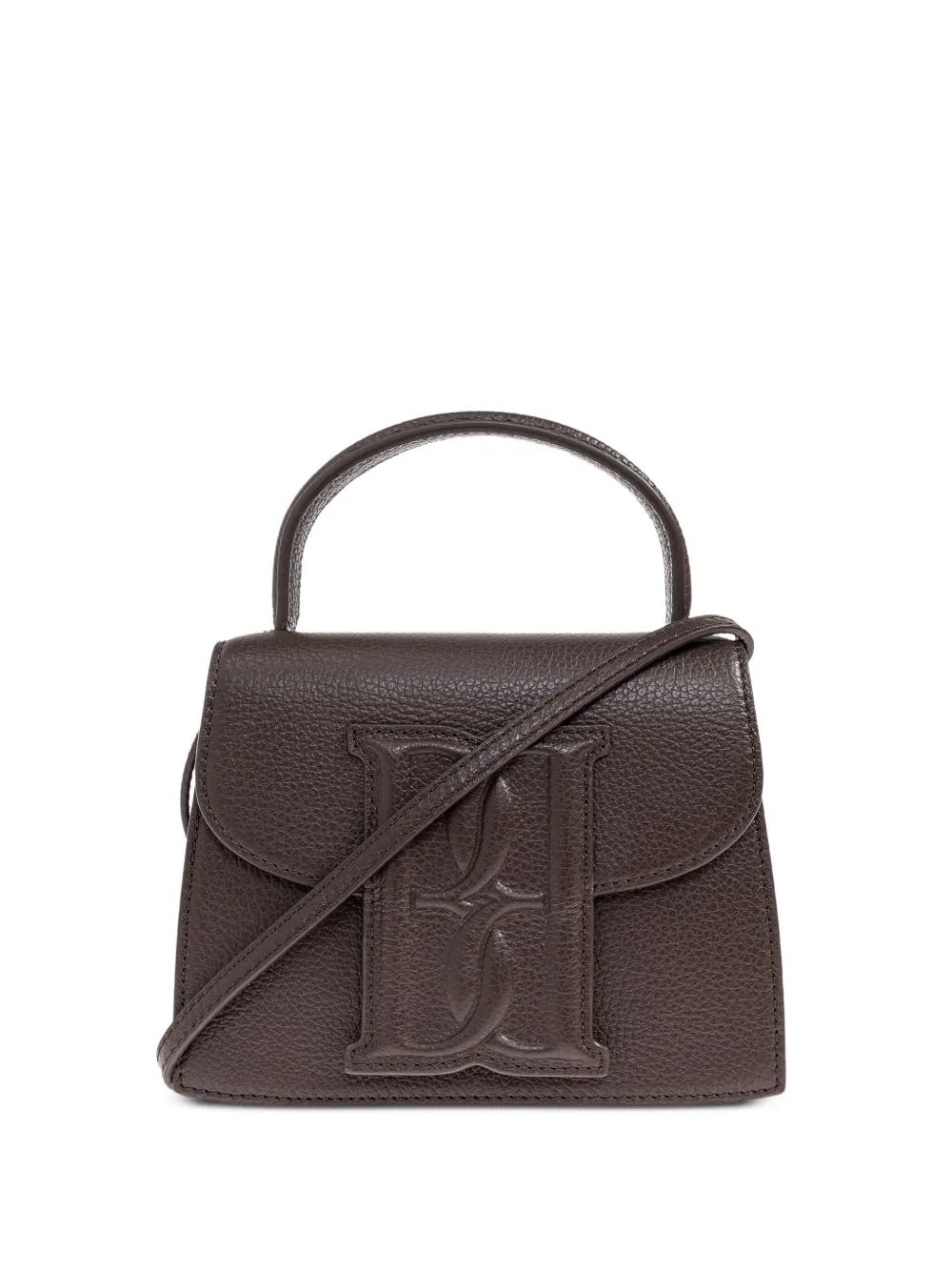 By Malene Birger logo-embossed leather tote bag | Brown | Image 1