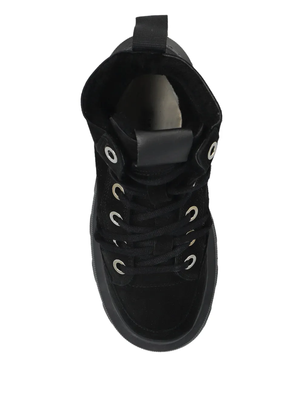 Inuikii Matilda lace-up platform boots Black