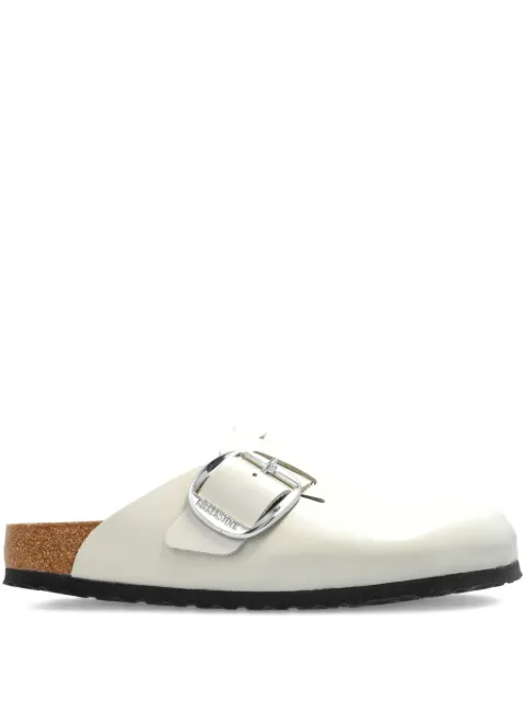 Birkenstock Boston Big Buckle leather clogs