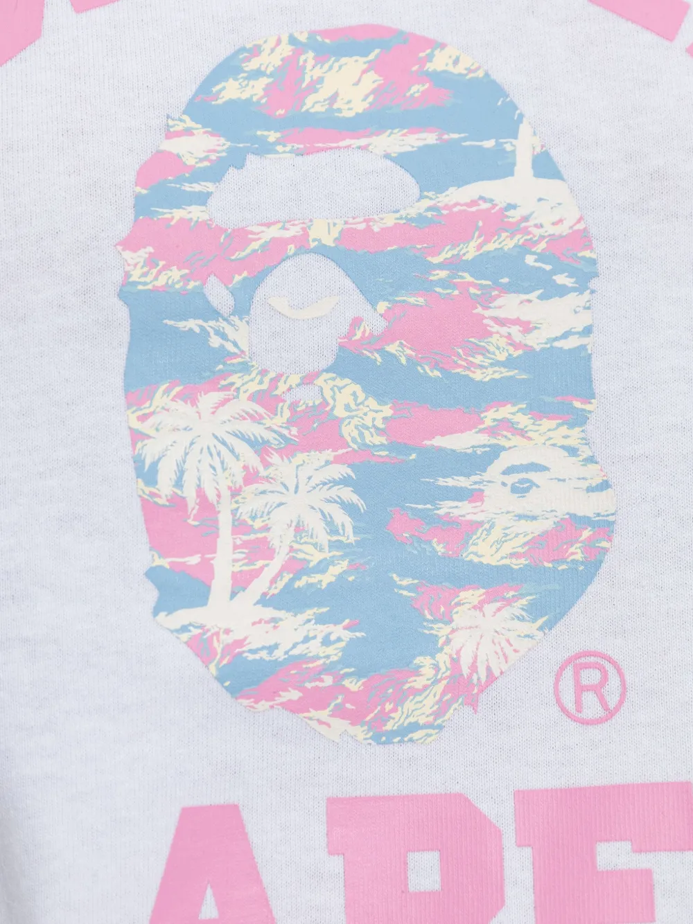 A Bathing Ape Ape Head T-shirt In White