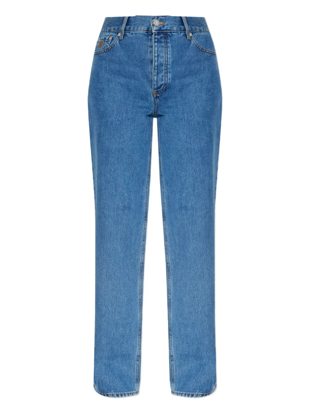By Malene Birger five-pocket cotton jeans | Blue | Image 1
