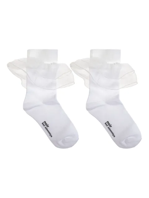 Noir Kei Ninomiya ruffled socks