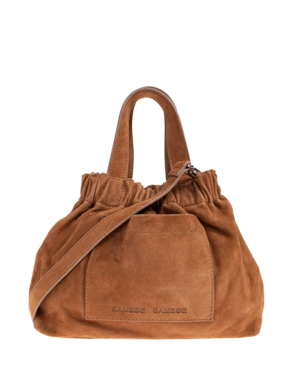 Samsoe & Samsoe Medium Saemmi Tote Bag In Brown
