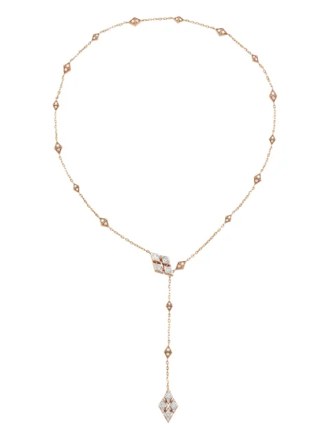 Aneka collar Limitless en oro rosa reciclado de 18kt con diamantes