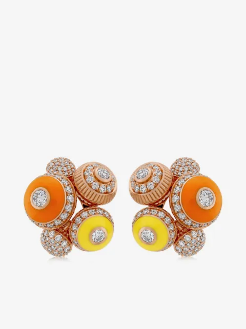 Aneka boucles d'oreilles en or rose recyclé