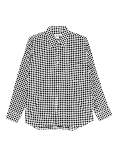 Comme Des Garçons Camisa xadrez