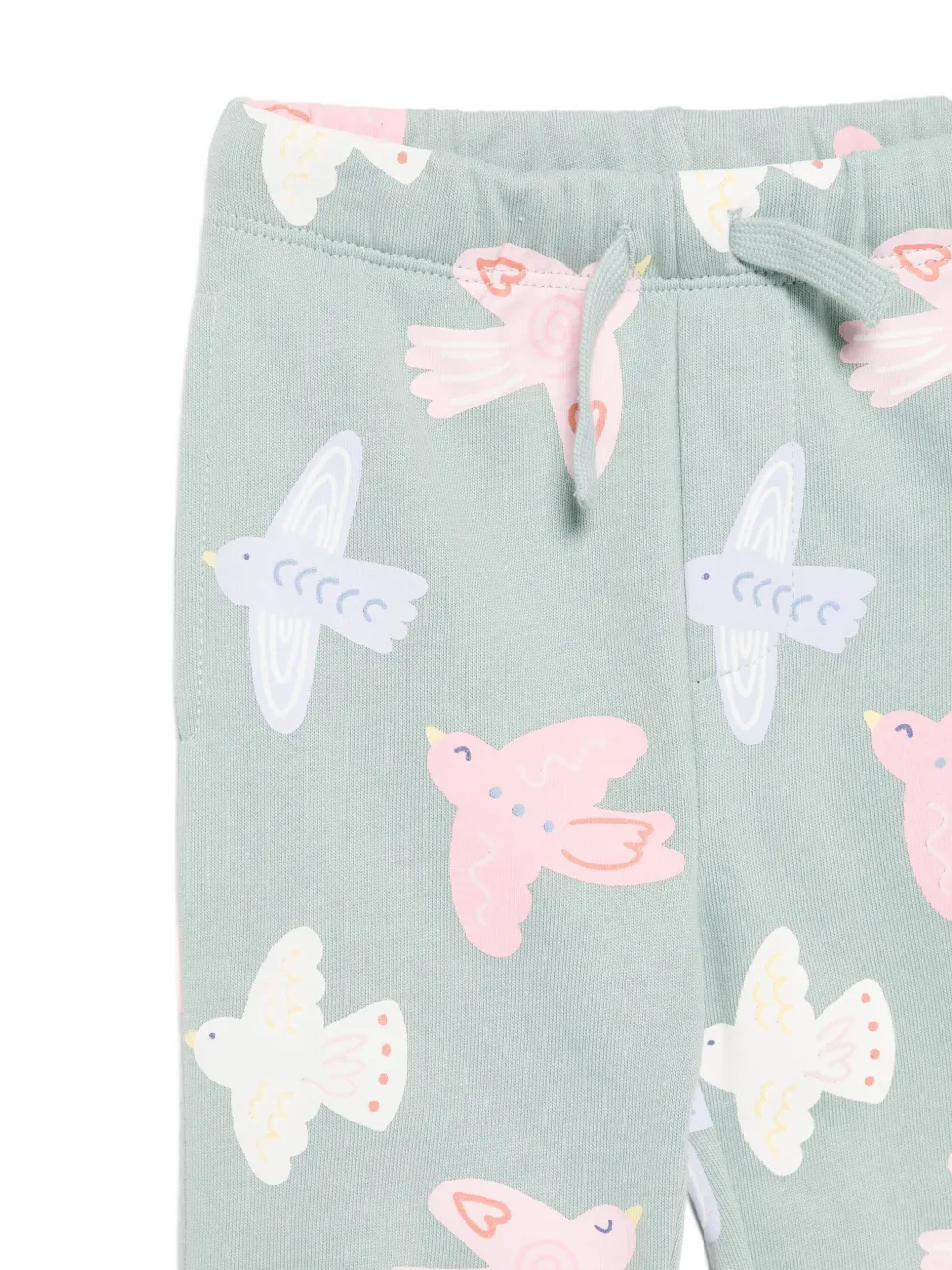 Stella McCartney Kids Trainingspak met vogelprint Groen