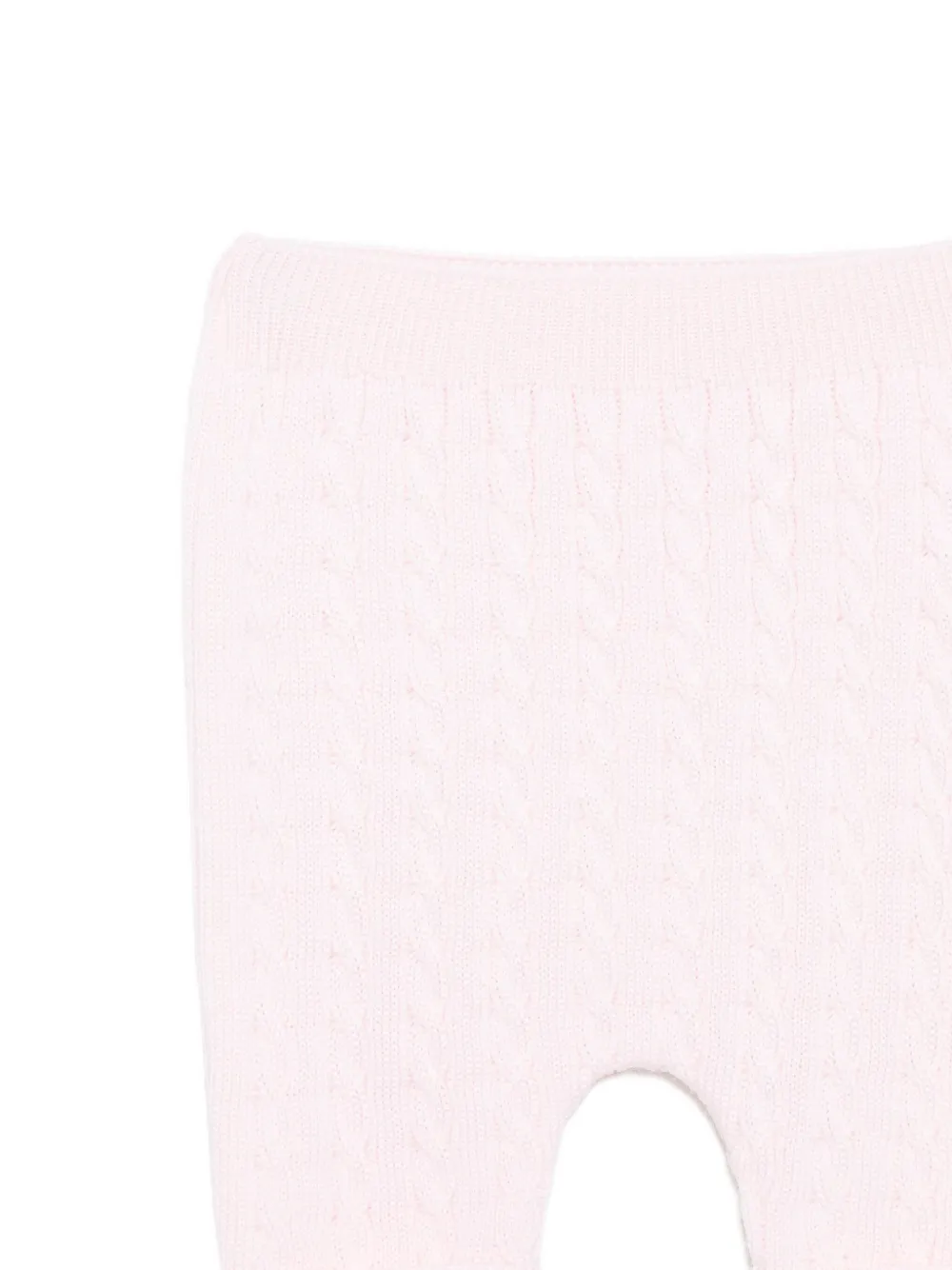 Little Bear Kabelgebreide broek (set van twee) Roze
