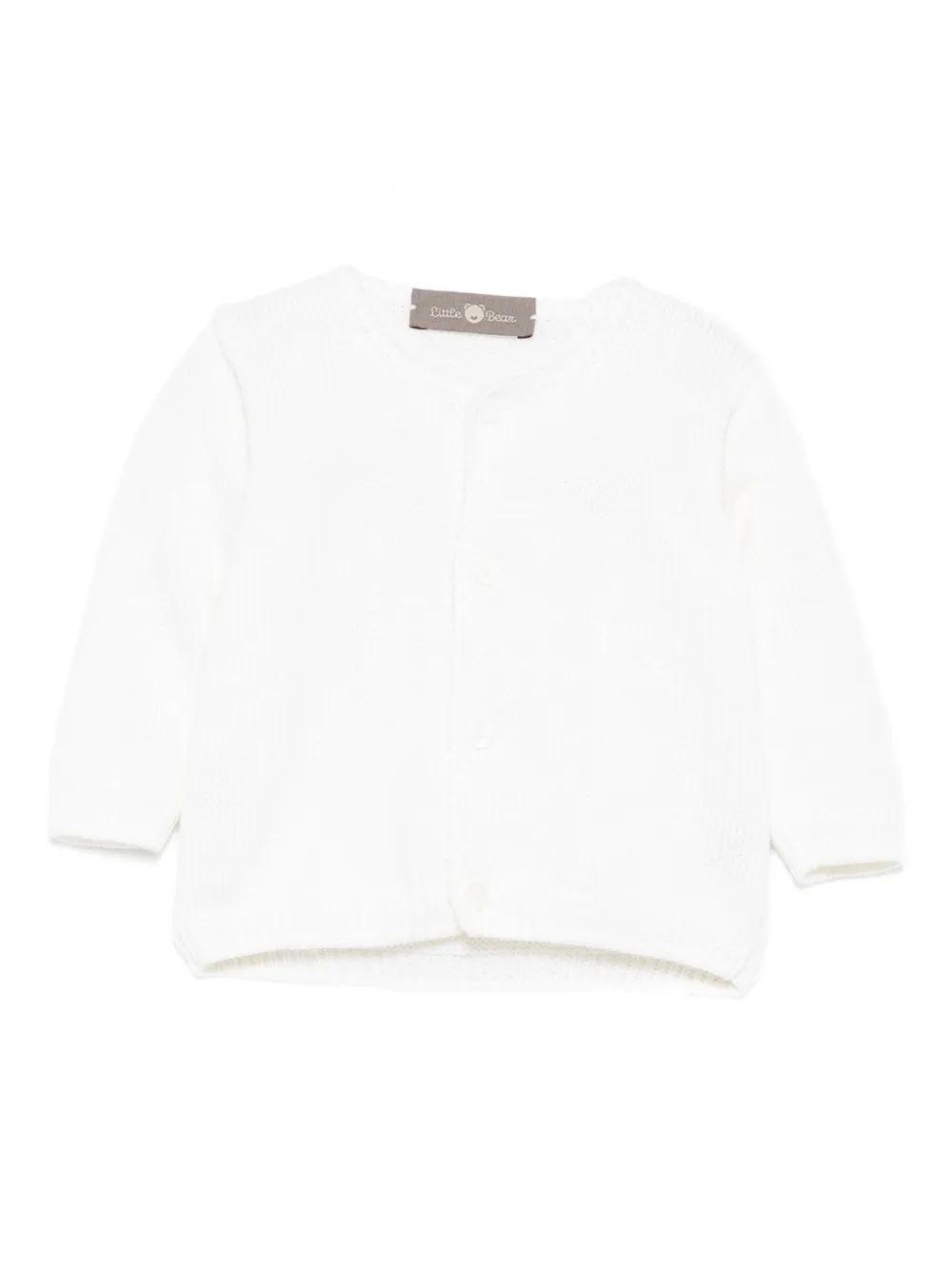 Little Bear メリノウール カーディガン - ニュートラル Little Bear メリノウール カーディガン - ニュートラル