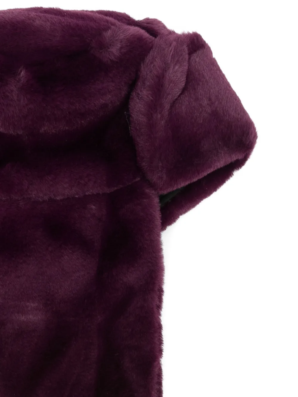 Paul Smith faux-fur ear-flap hat - Paars
