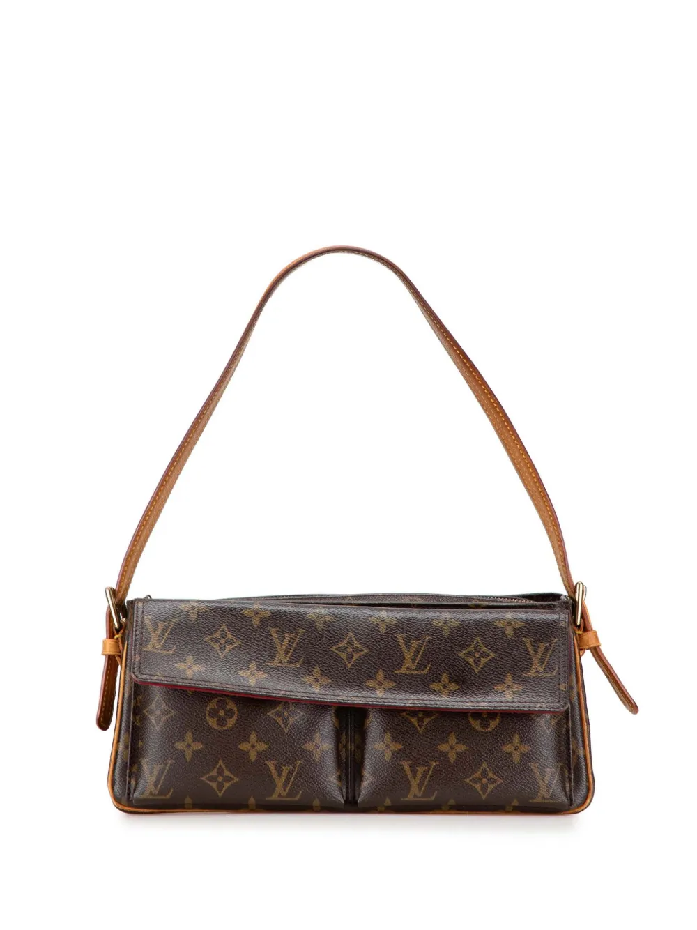Louis Vuitton Pre-Owned 2004 モノグラム ヴィバシテ MM ショルダーバッグ - ブラウン Louis Vuitton Pre-Owned 2004 モノグラム ヴィバシテ MM ショルダーバッグ - ブラウン