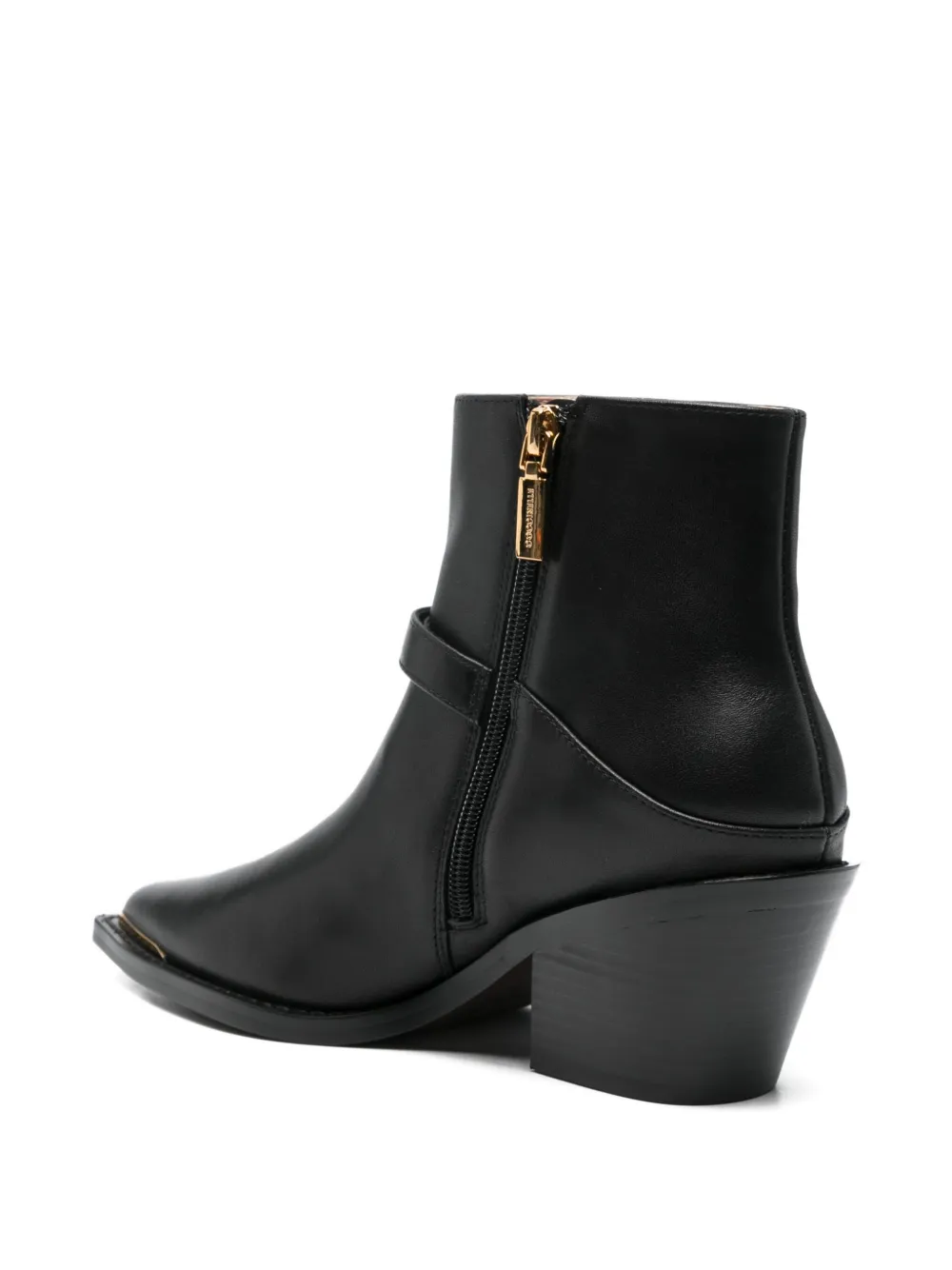 Coccinelle 65mm Buckle-strap Boots In Black