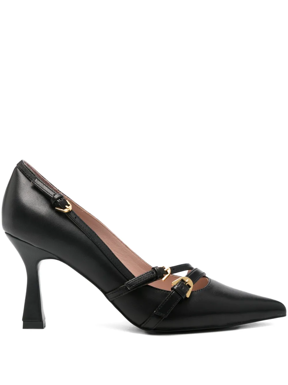 Coccinelle 85mm Fernanda buckle-detail pumps Black