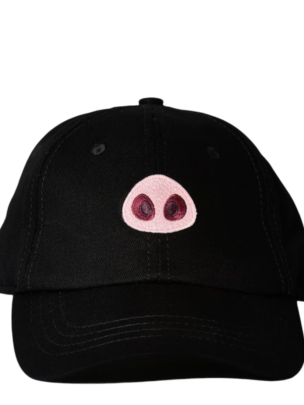 BEEFBAR pig-nose baseball cap - Zwart
