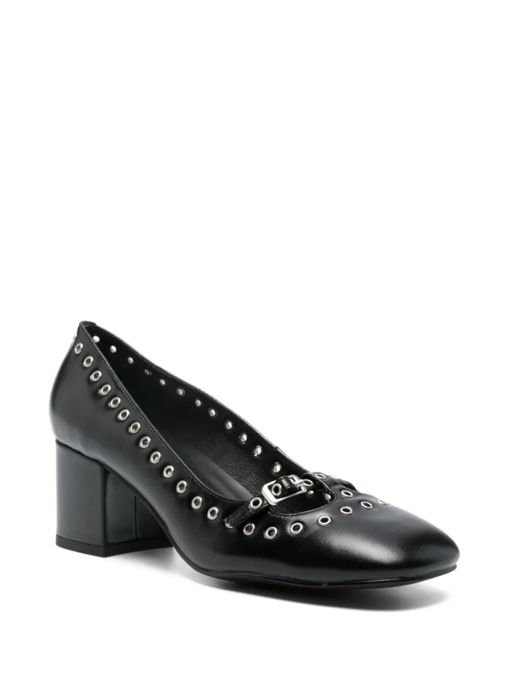 Bibi Lou eyelet-detail block-heel pumps | Heeled Pumps | Image 2