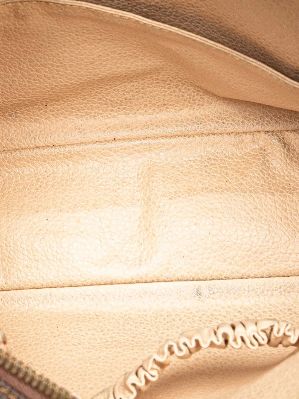 Pre-owned Louis Vuitton 20th Century Monogram Trousse Toilette 28 Clutch Bag In Brown