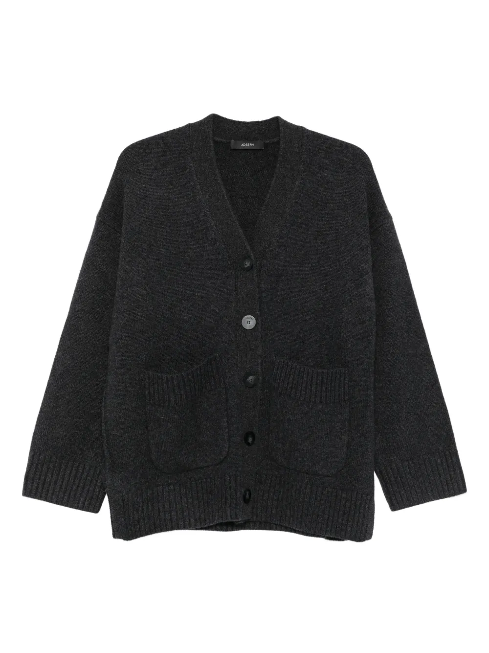 JOSEPH patch-pocket buttoned cardigan | Grey | Image 1