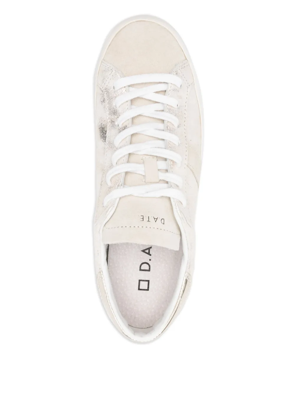 D.A.T.E. Broek met metallic-effect Goud