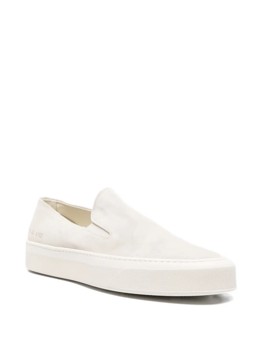 Common Projects Suede Slip-on Sneakers In Neutral
