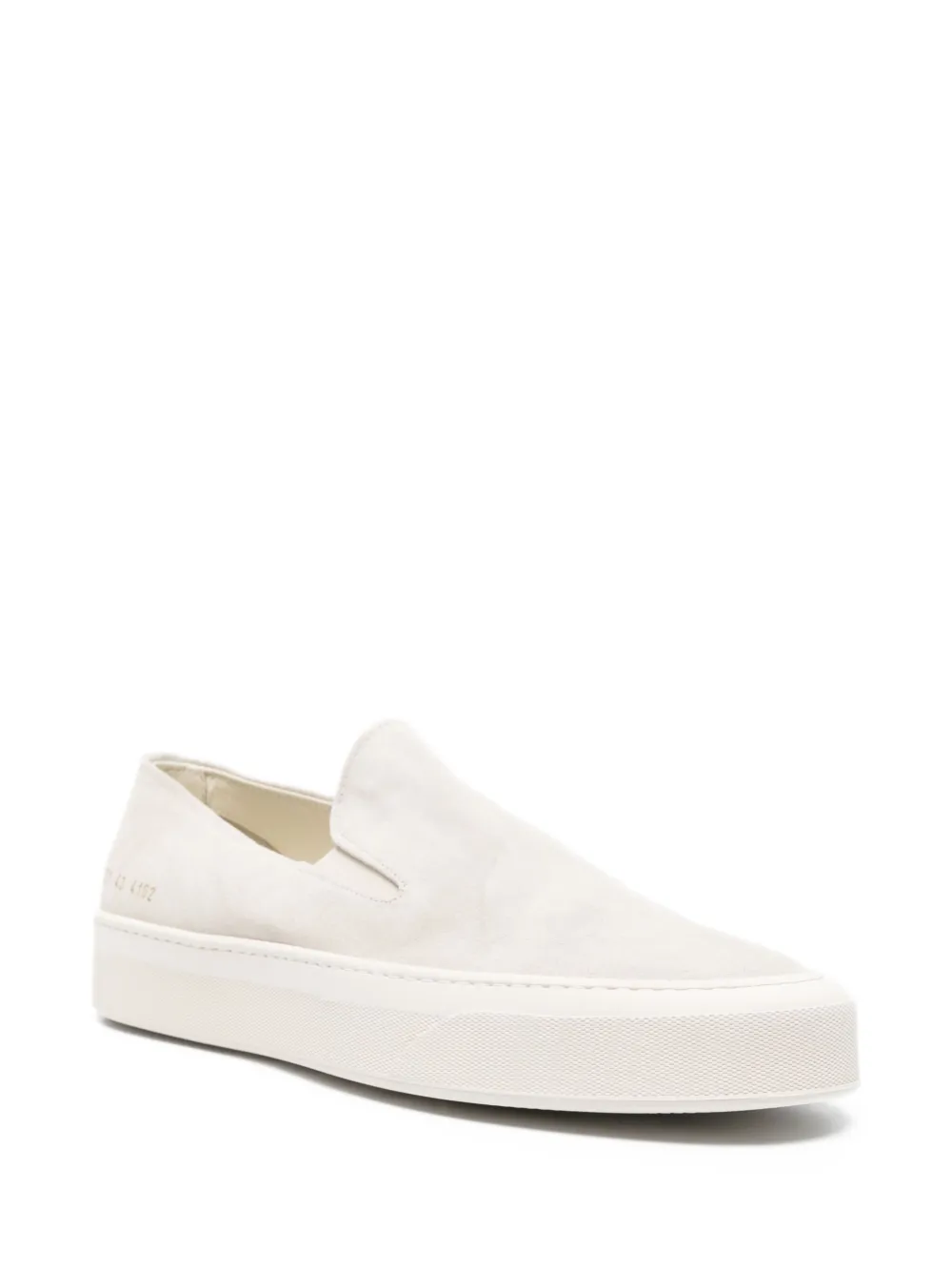 Common Projects suede slip-on sneakers Neutrals