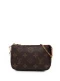 Louis Vuitton Pre-Owned 2019 Monogram Mini Pochette Accessoires handbag - Brown