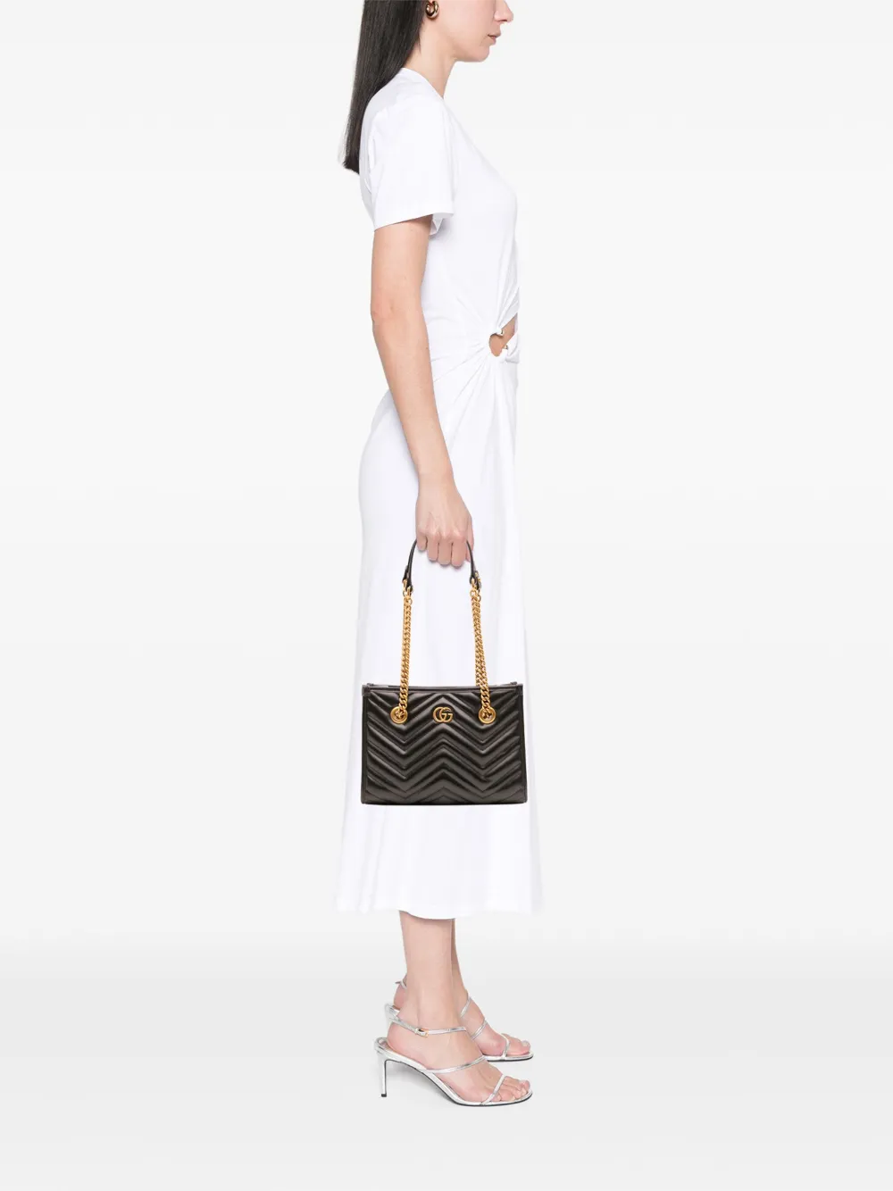 Gucci Pre-Owned 2016-2025 GG Marmont Matelasse Leather tote bag | Pre-Owned | Image 2