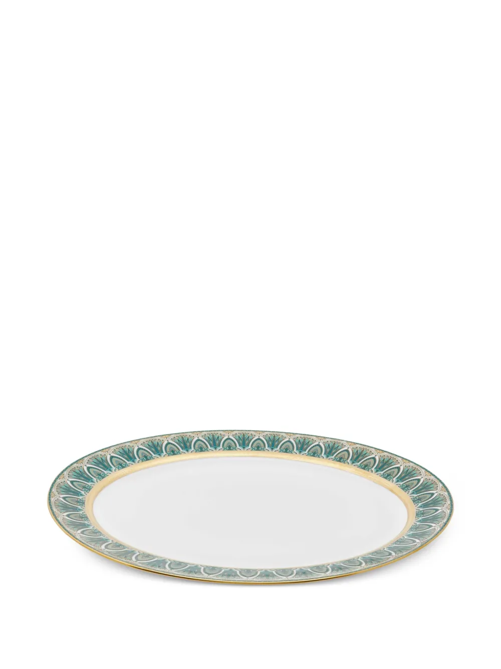 Haviland Rêves Du Nil oval-frame patterned serving platter (40cm x 32cm) | Serveware | Image 2