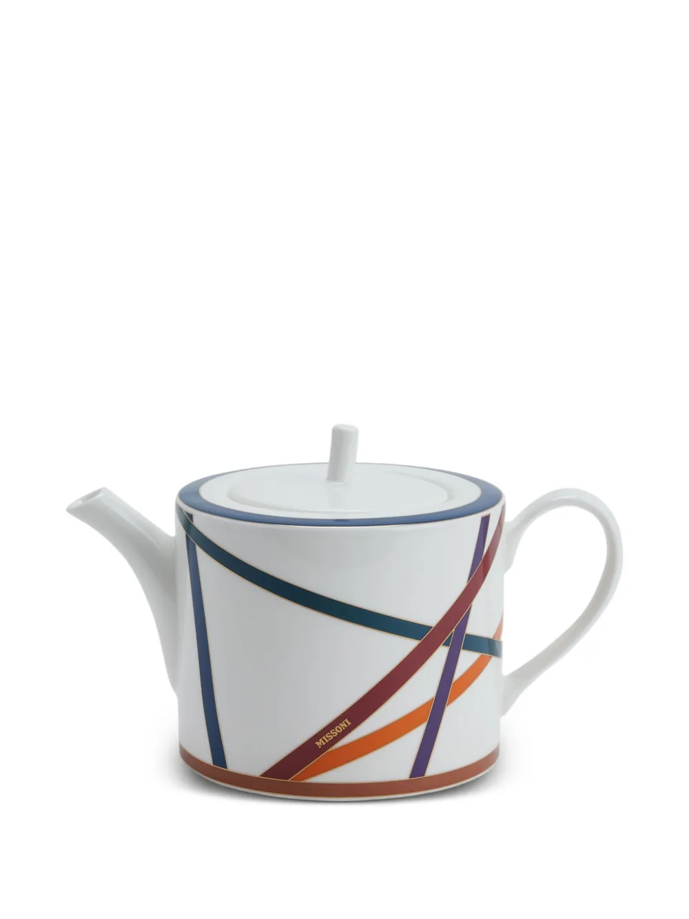 Missoni Home Nastri teapot (12cm) - Wit