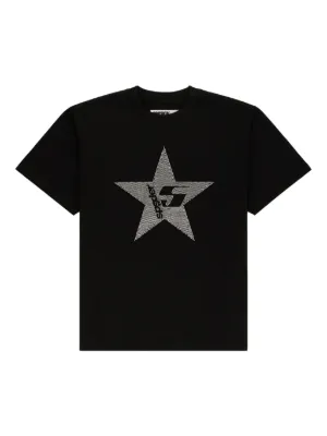 sp5der スパイダー　tシャツ　黒 SP5DER spider-embellished T-shirt | Black | FARFETCH