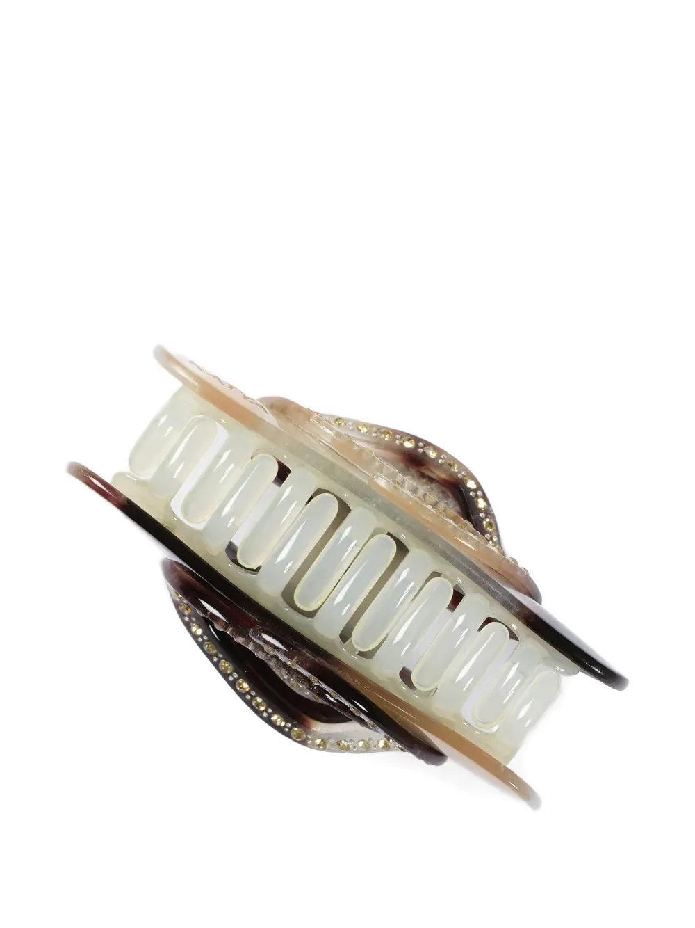 Katya Crystal-embellished Hair Clip In Neutral