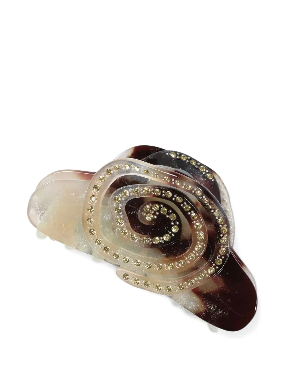 Katya Crystal-embellished Hair Clip In Neutral