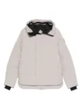 Canada Goose logo-patch padded jacket - Neutrals