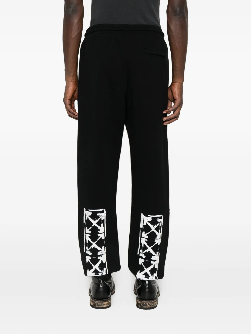 Off-White Trainingsbroek met logoprint Zwart
