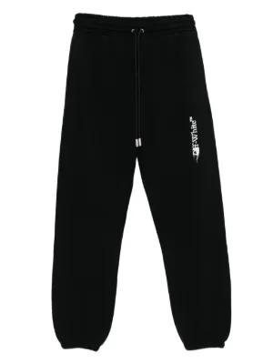 Off-White グラフィック パンツ | ブラック | FARFETCH JP