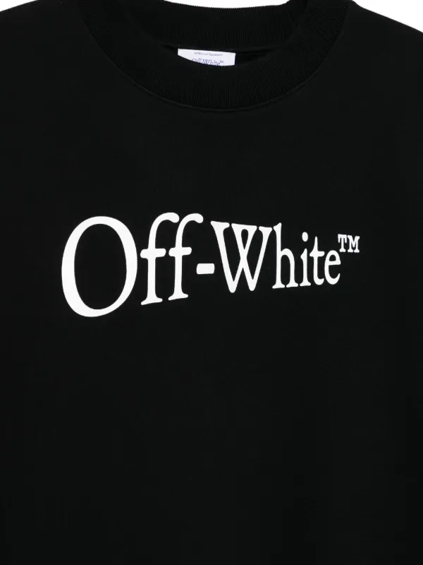 Off-White ロゴ スウェットシャツ | ブラック | FARFETCH JP