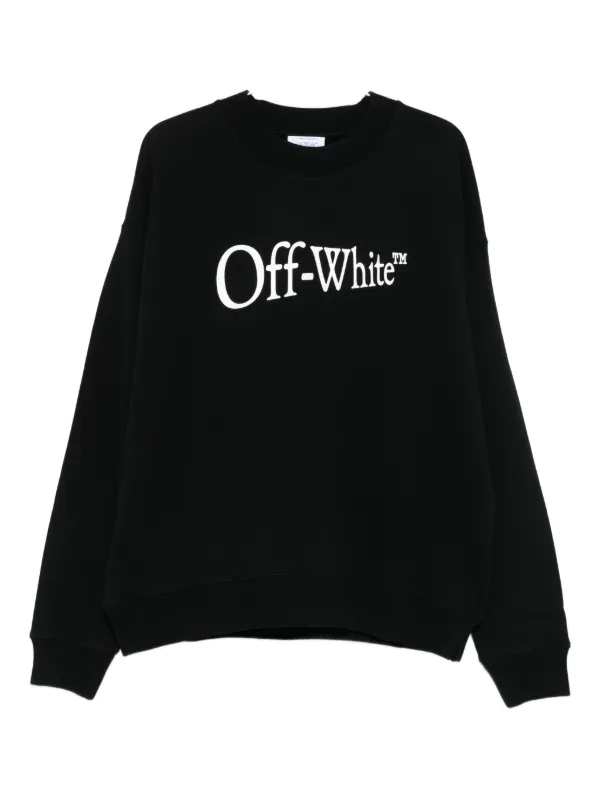 Off-White ロゴ スウェットシャツ | ブラック | FARFETCH JP