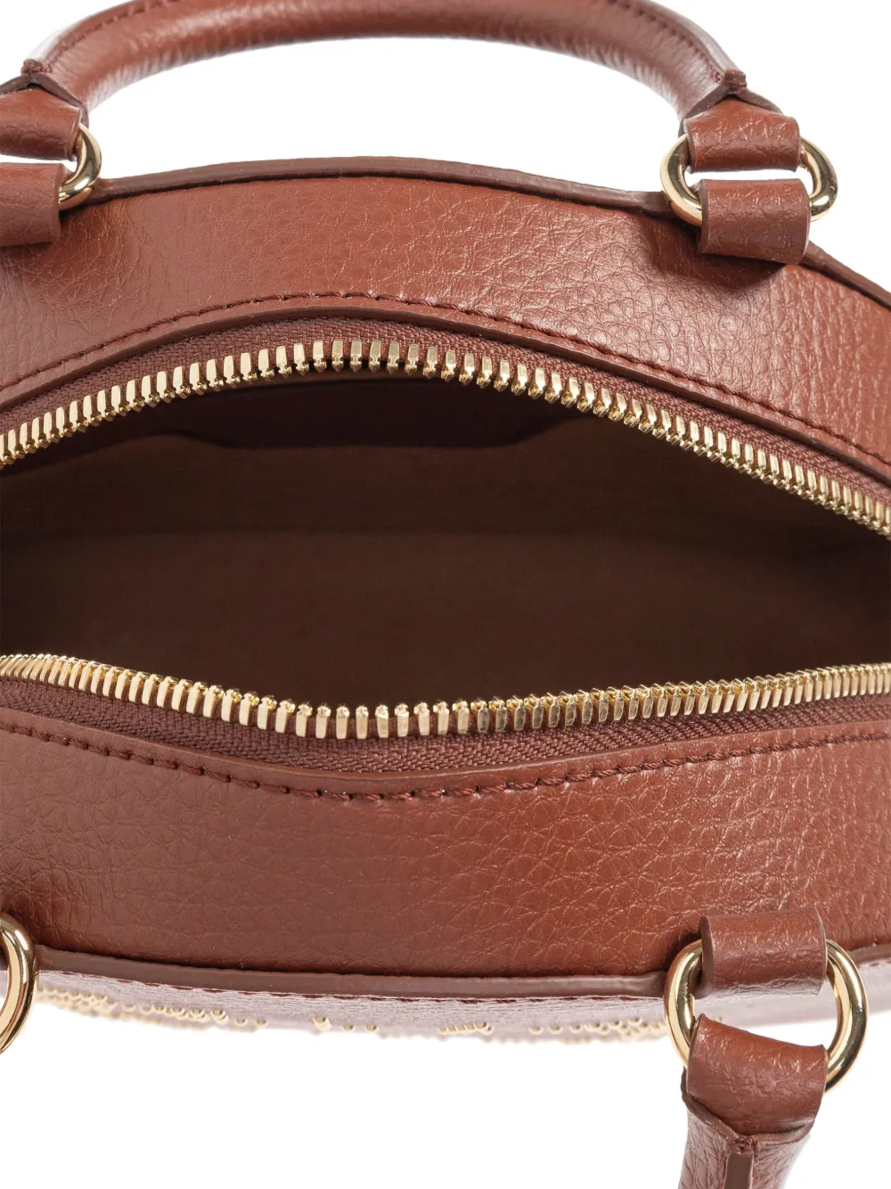 Stella McCartney Shopper verfraaid met studs Bruin